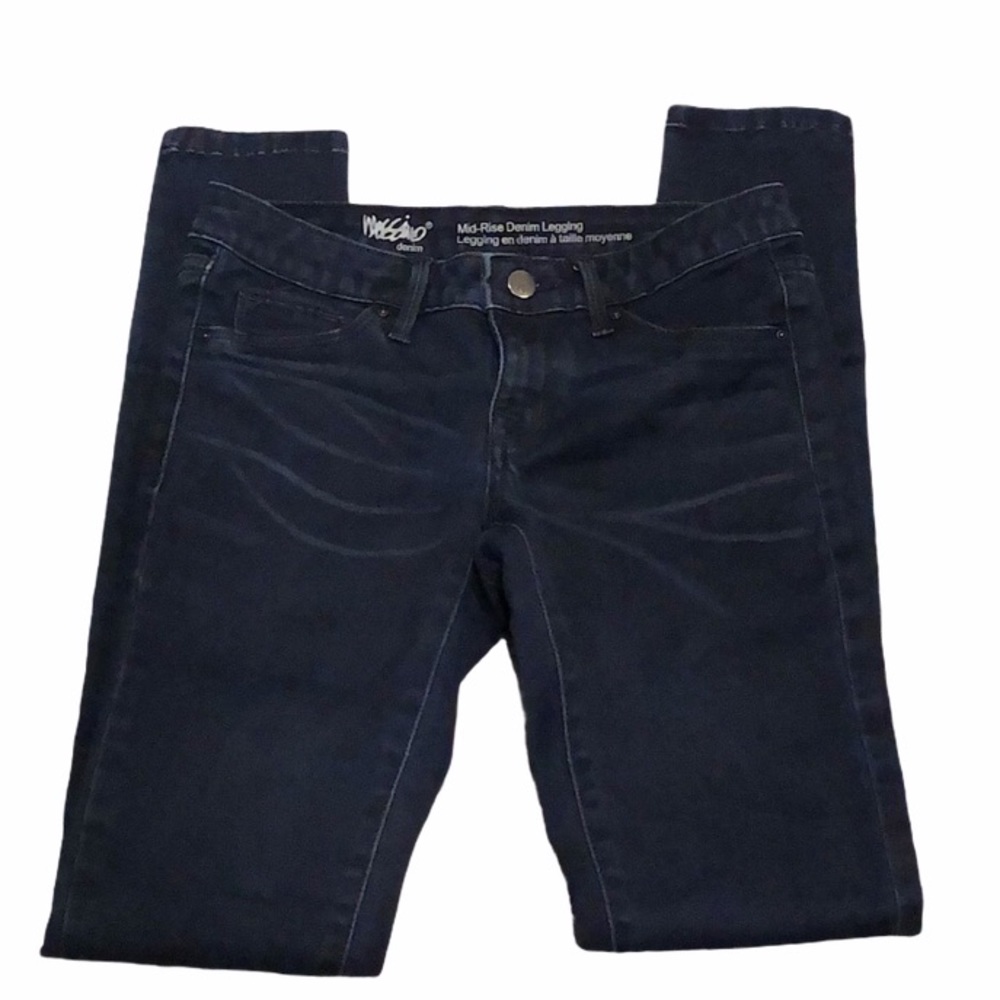 Mossimo Denim Leggings 0